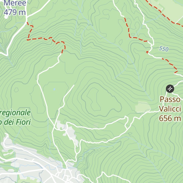 Map of Monte Sere