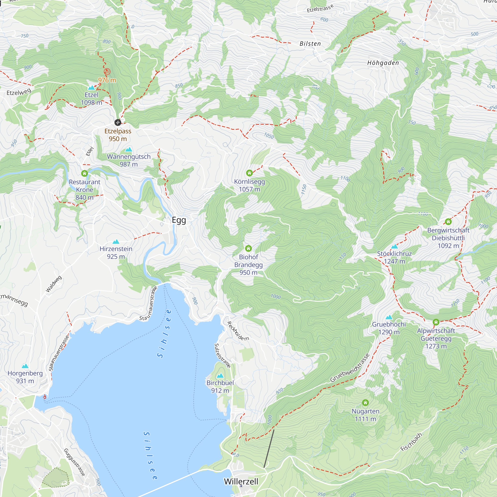 Biohof Brandegg map