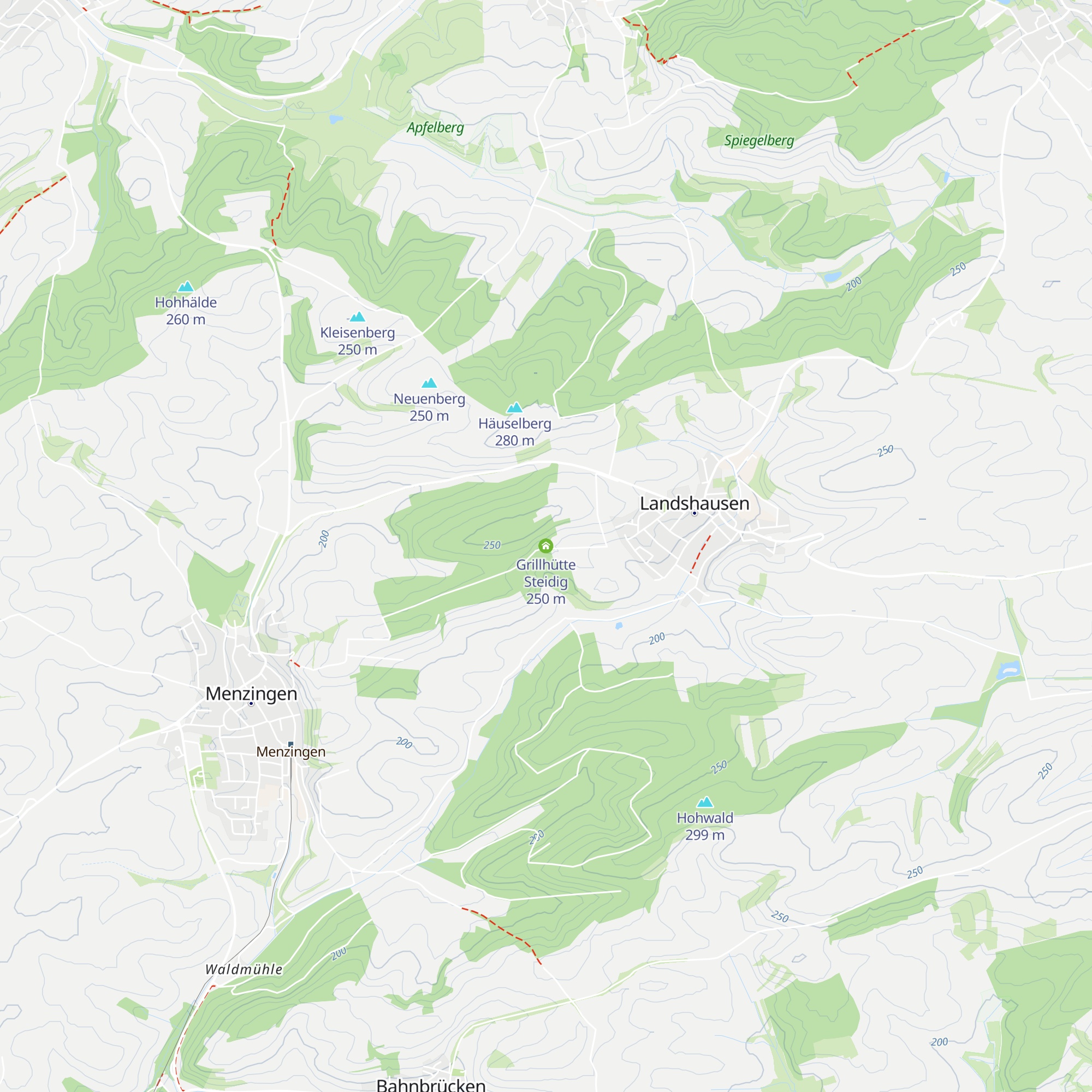 Grillhütte Steidig map