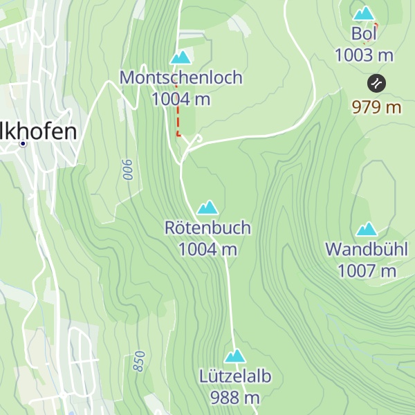 Map of Rötenbuch