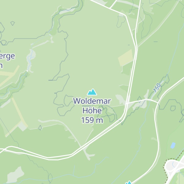Map of Woldemar Höhe