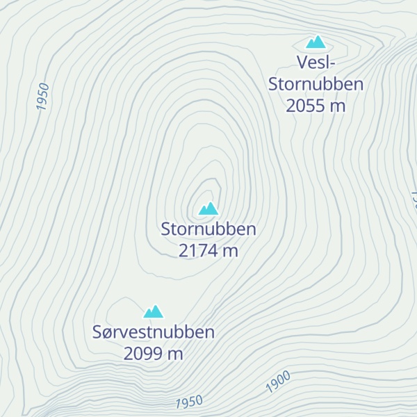 Map of Stornubben