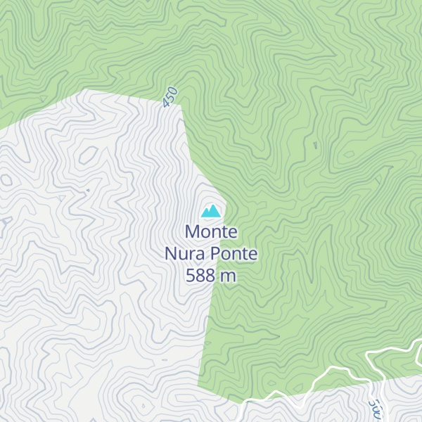 Map of Monte Nura Ponte