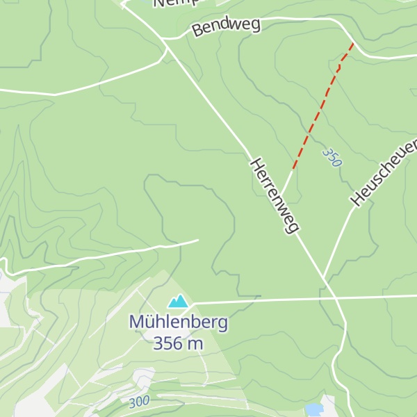 Map of Mühlenberg-Hütte