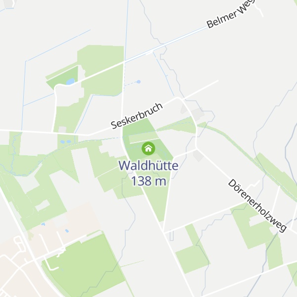 Map of Waldhütte