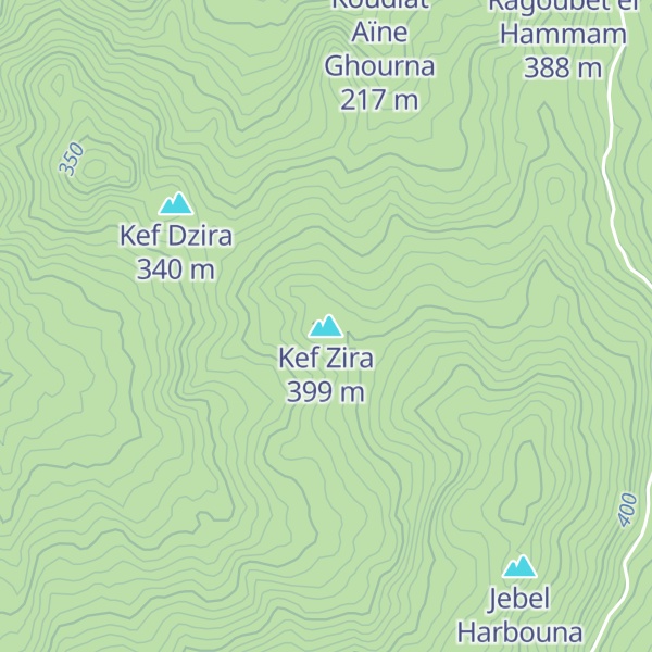 Map of Kef Zira