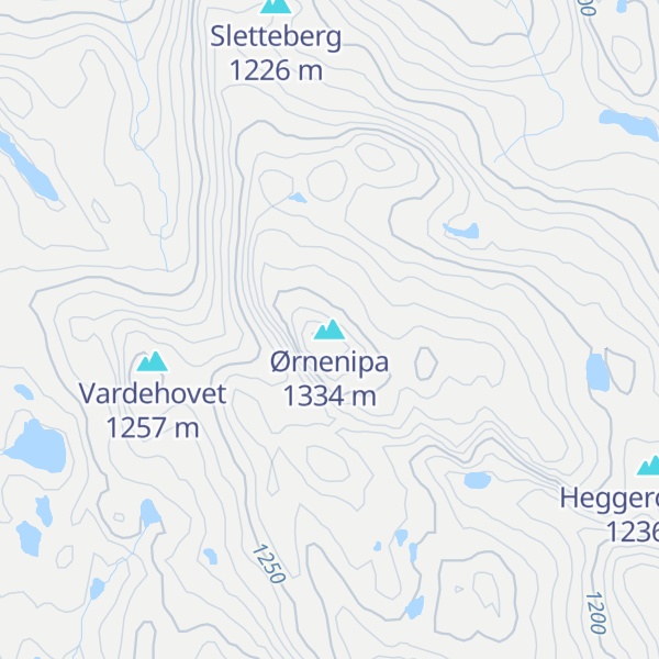Map of Ørnenipa