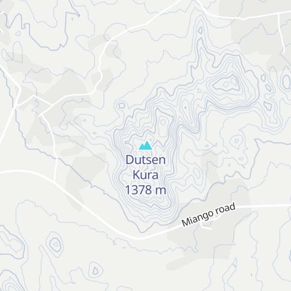 Map of Dutsen Kura