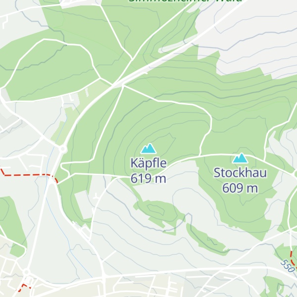 Map of Käpfle