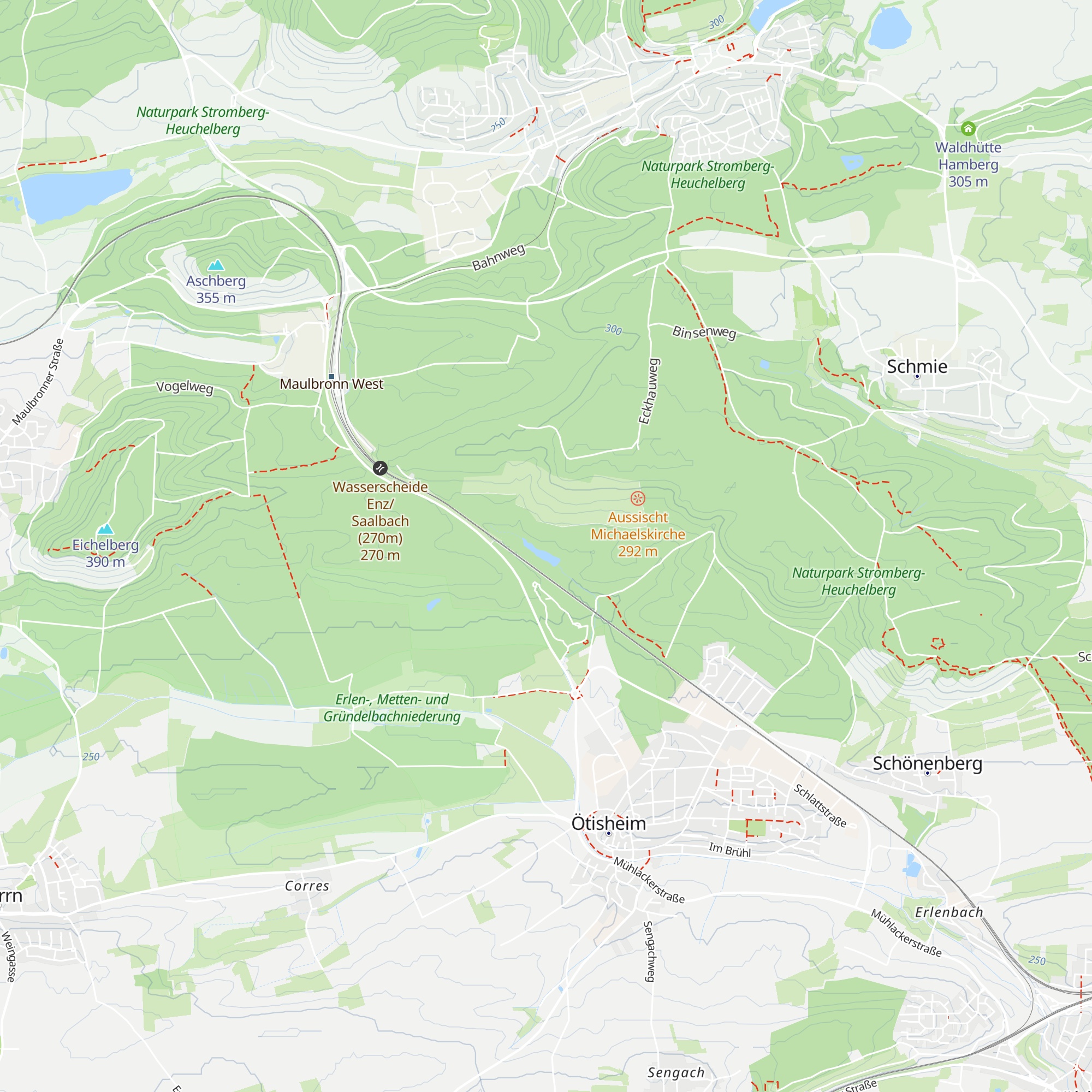 Grillhütte Eckhausee map