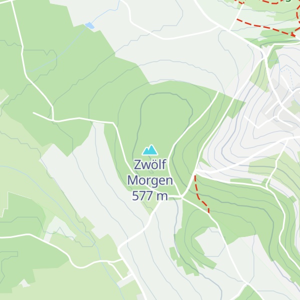 Map of Zwölf Morgen
