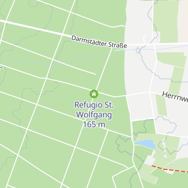 Map of Refugio St. Wolfgang