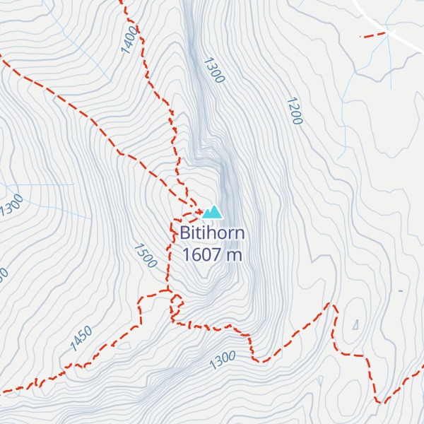 Map of Bitihorn