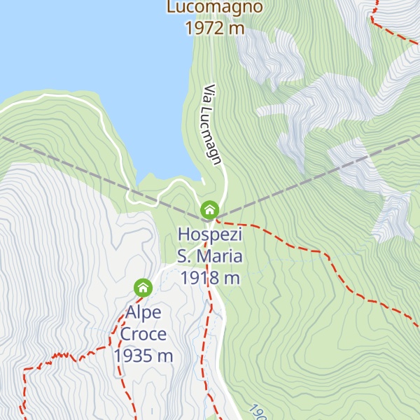 Map of Hospezi S. Maria