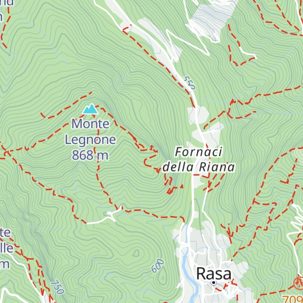 Map of Rifugio Villaggio Cagnola