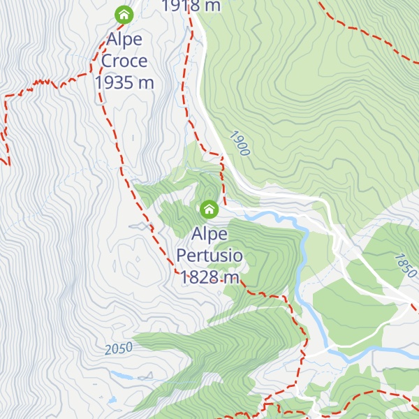 Map of Alpe Pertusio
