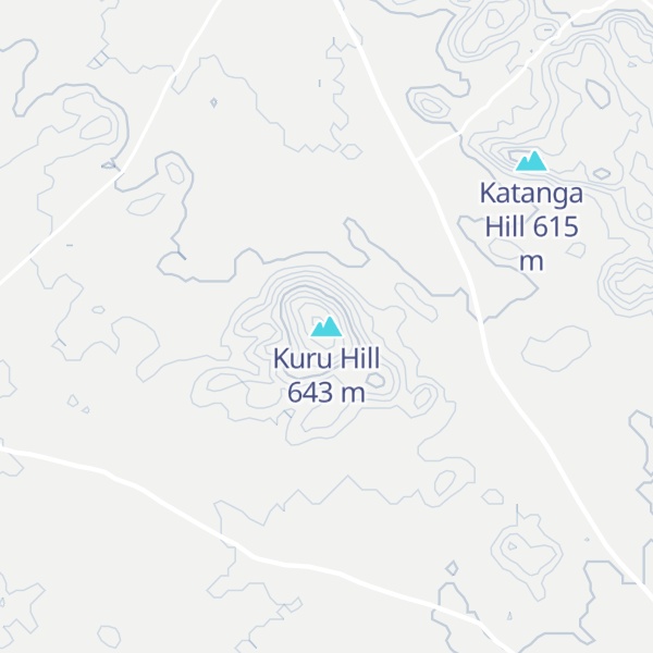 Map of Kuru Hill