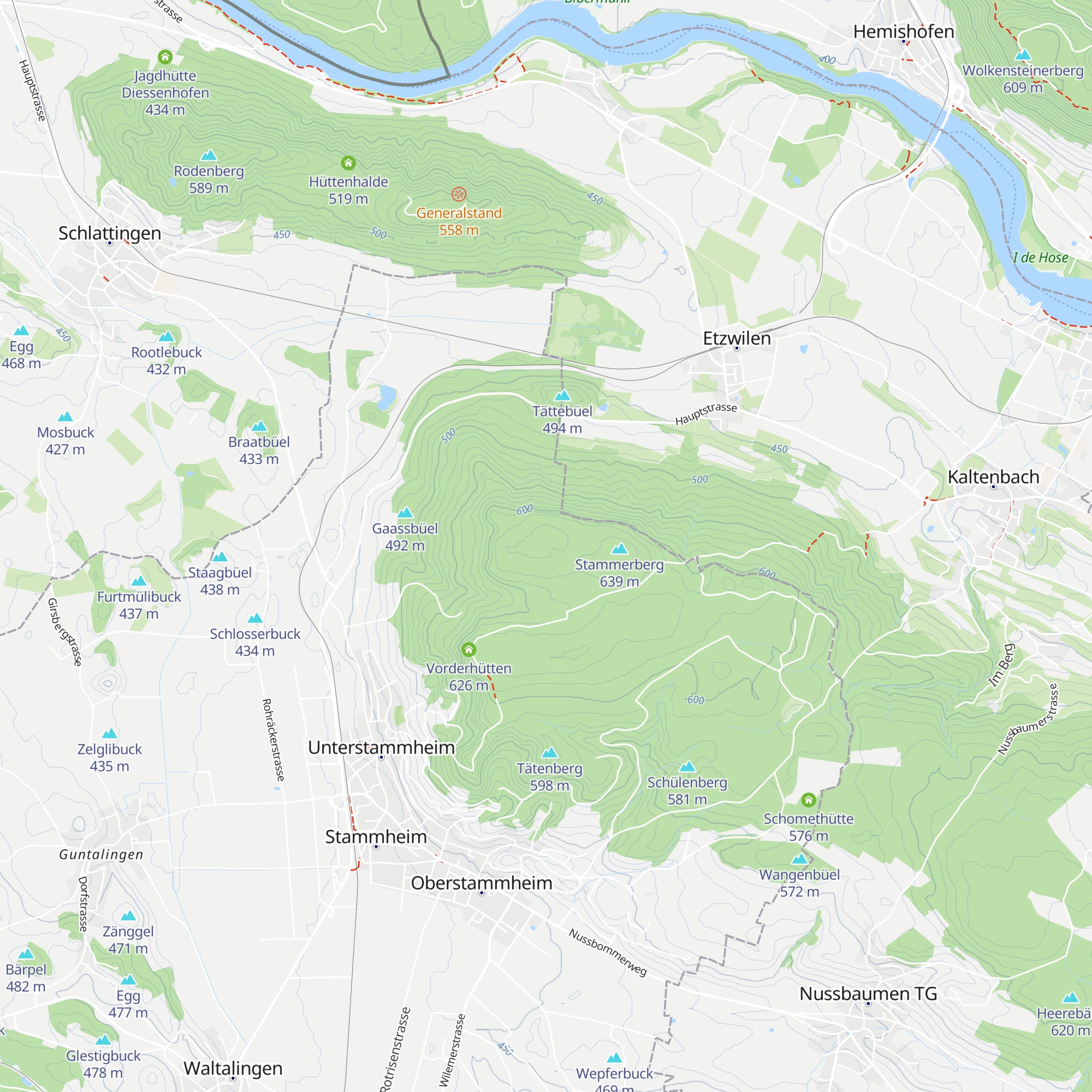 Lachenhütte map