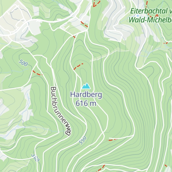 Map of Hardberg