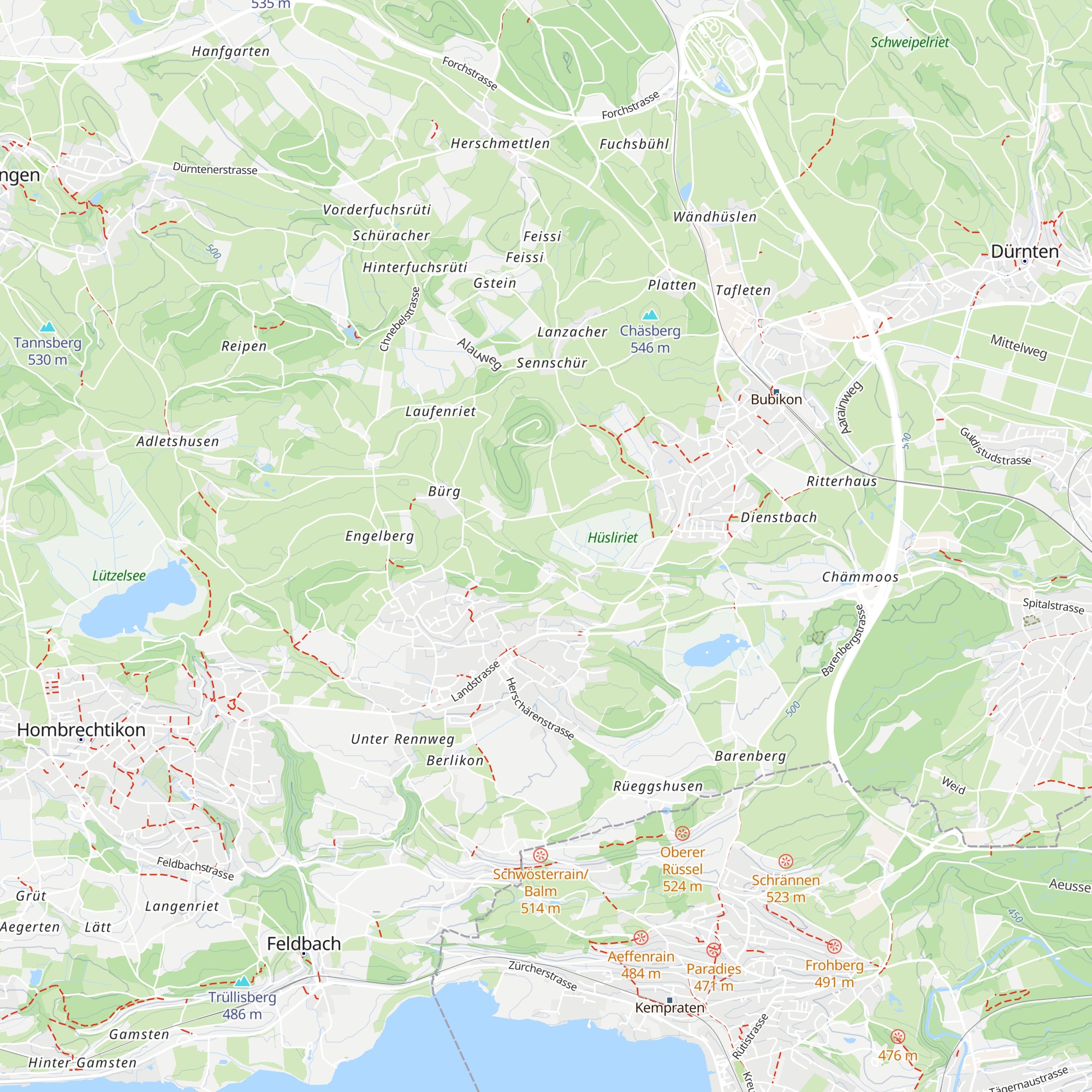 Pfadihütte map