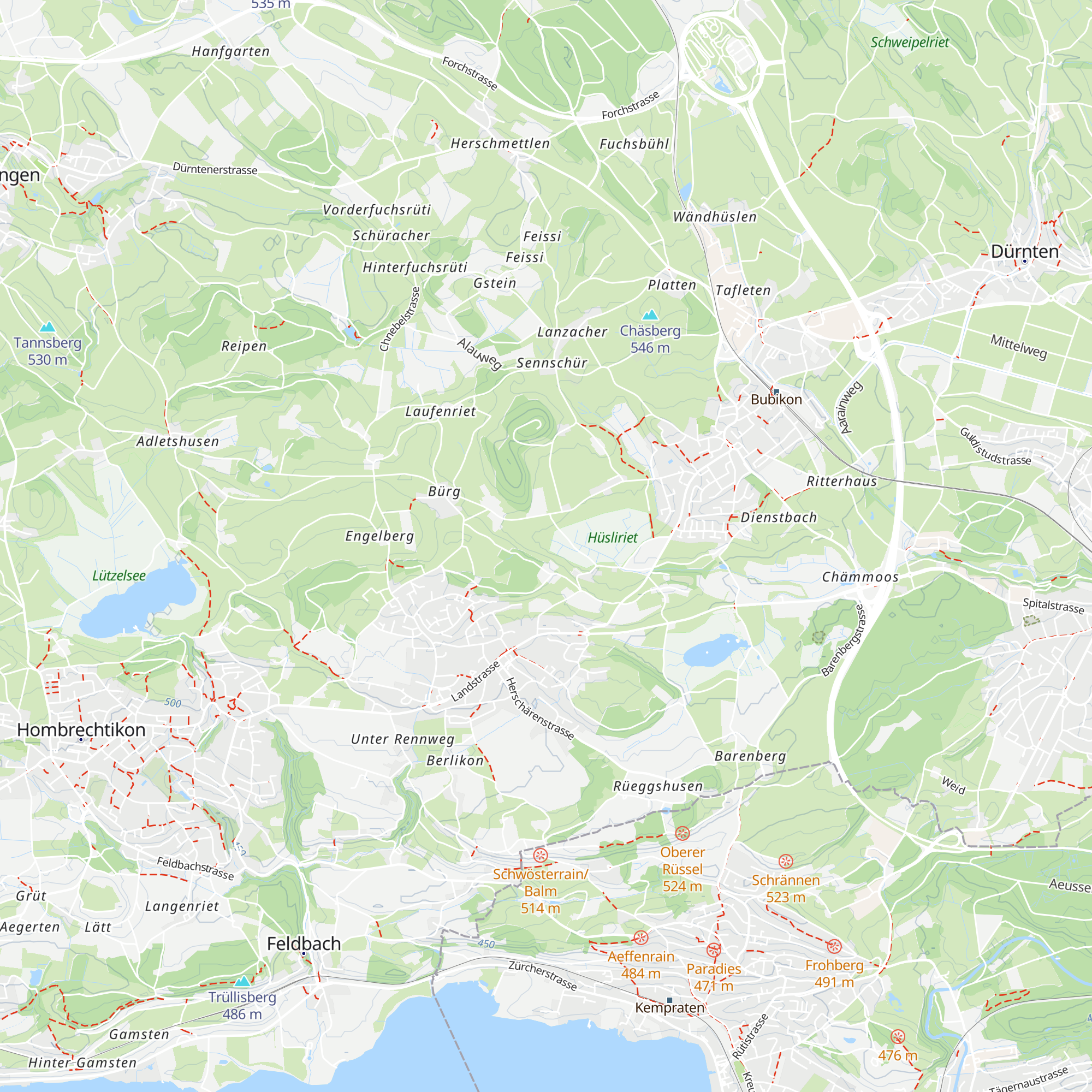 Pfadihütte map