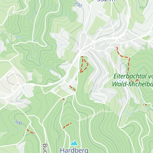 Map of Dr.-Lothar-Bergmann-Hütte