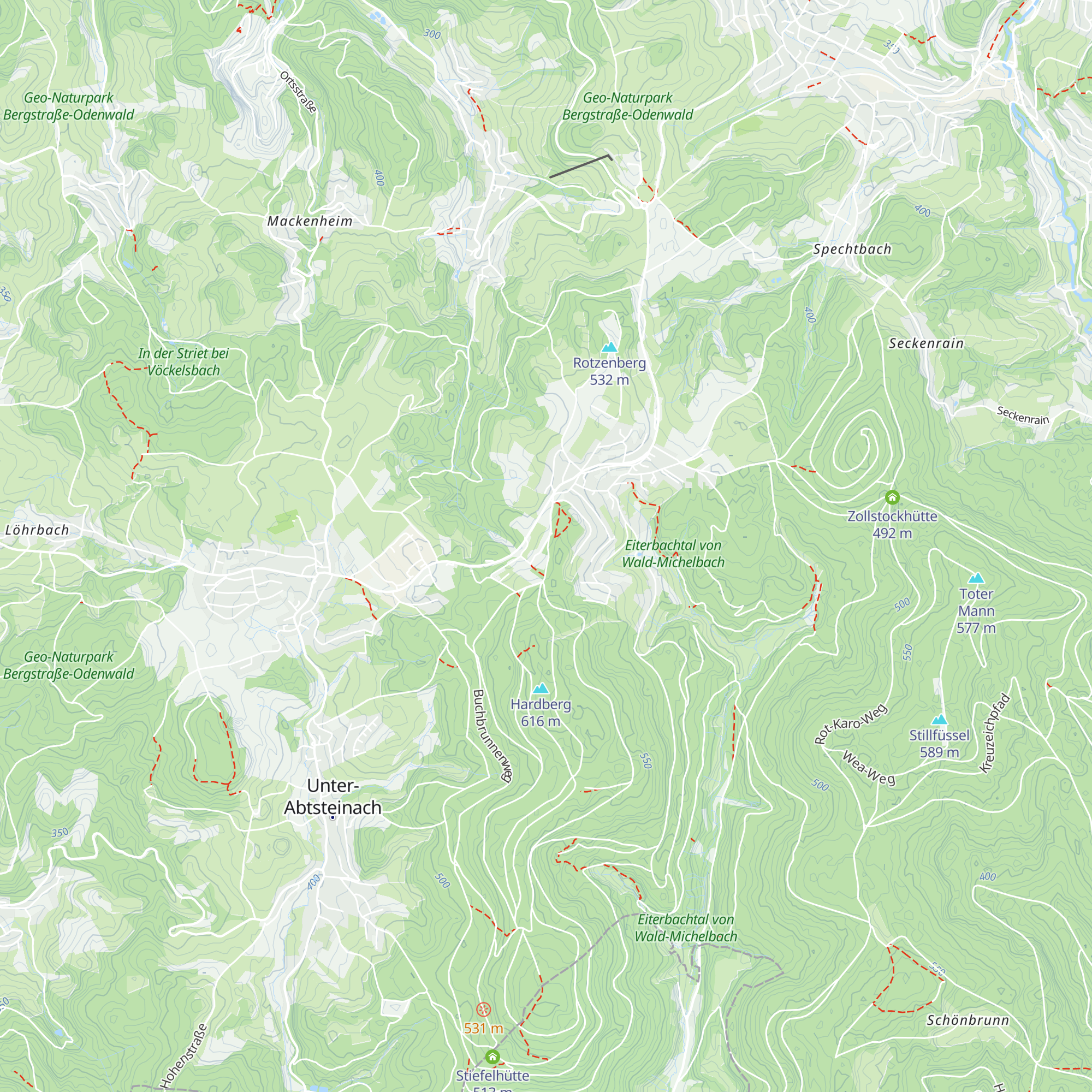 Dr.-Lothar-Bergmann-Hütte map