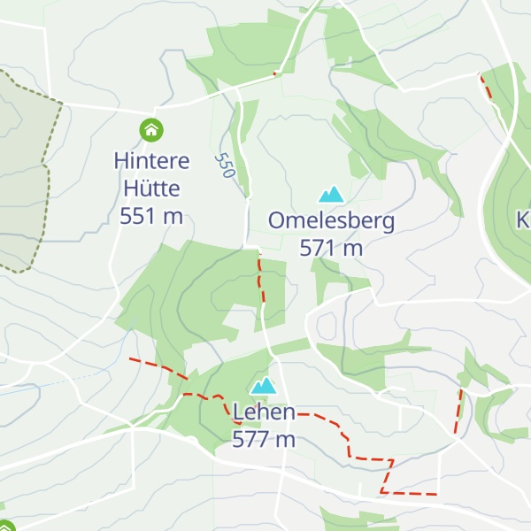 Map of Eichwäldle