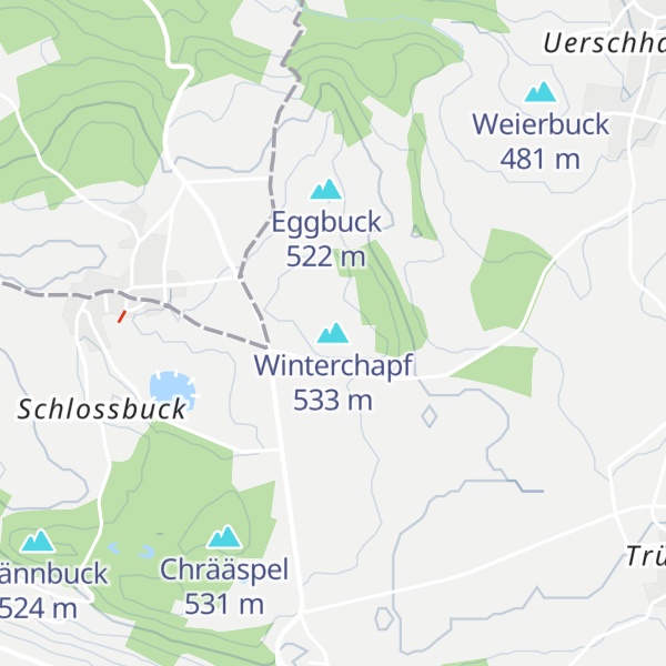Map of Winterchapf