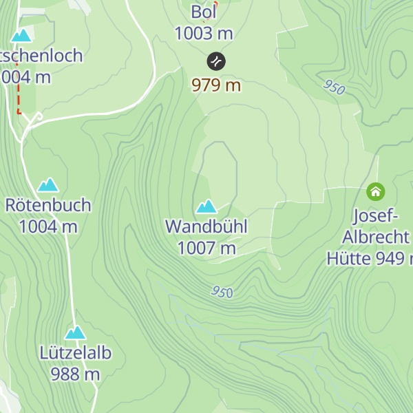 Map of Wandbühl