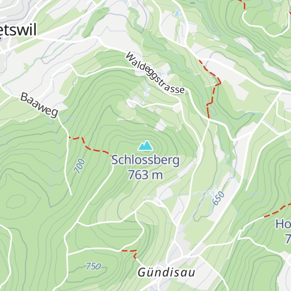 Map of Schlossberg