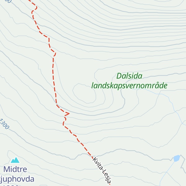 Map of Vetle Horrungshaugen