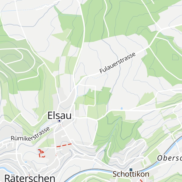 Map of Waldhütte Elsau
