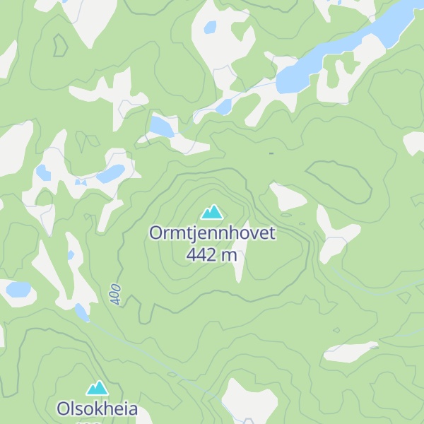 Map of Ormtjennhovet