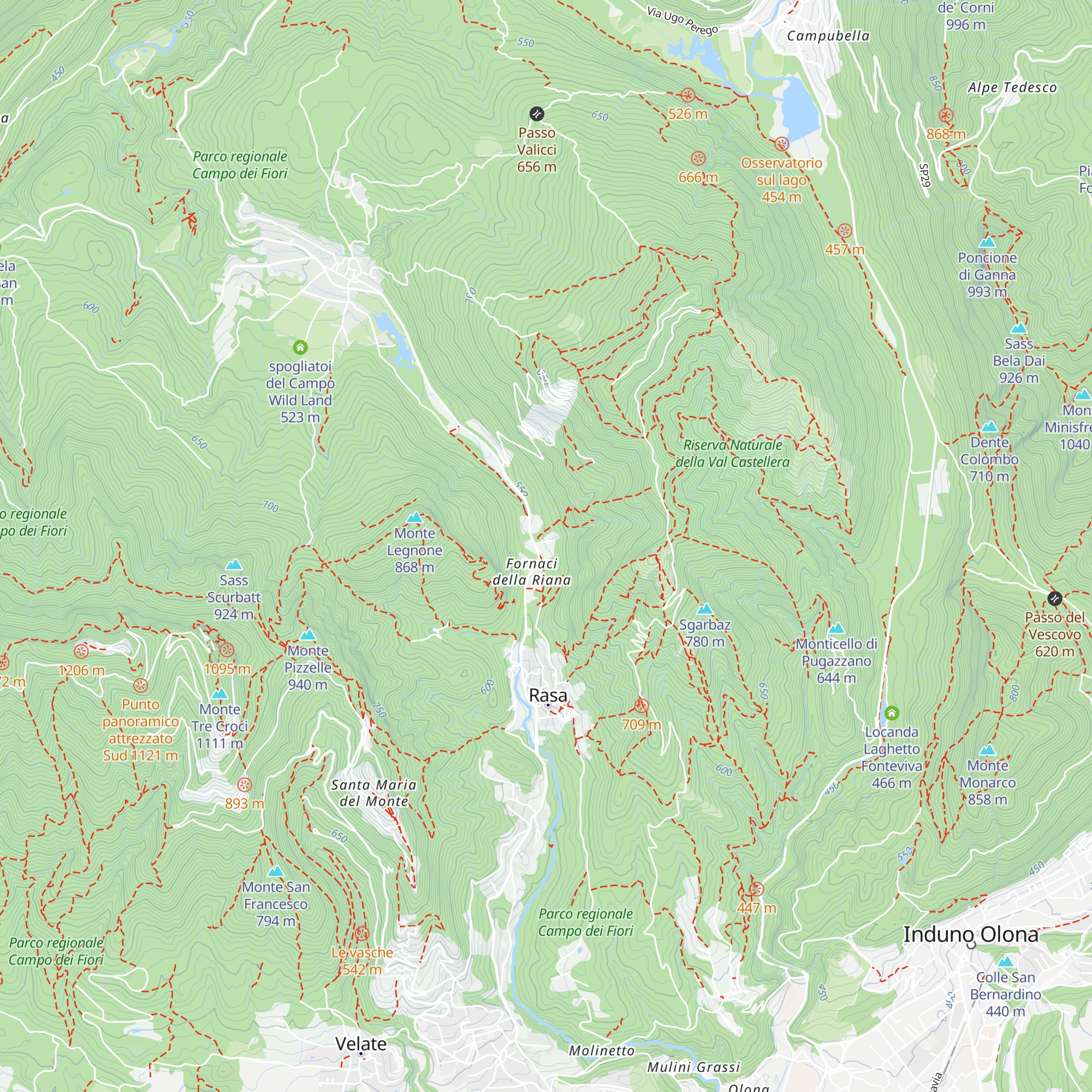 Ristorante Pizzeria "La Motta Rossa" map