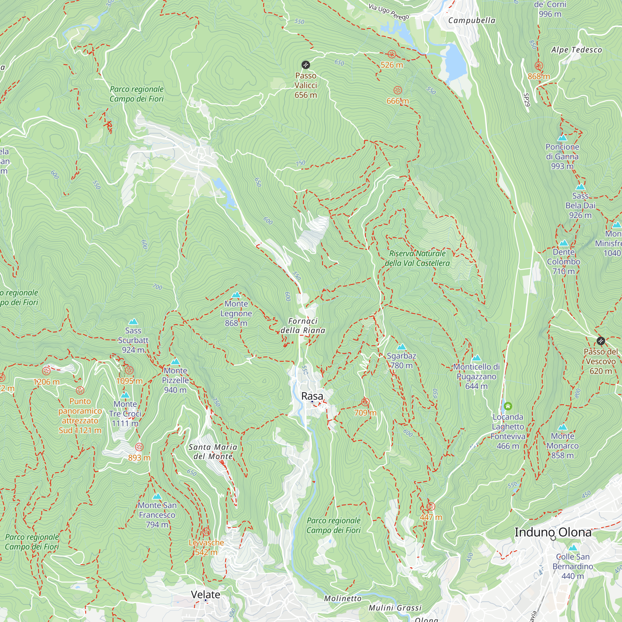 Ristorante Pizzeria "La Motta Rossa" map