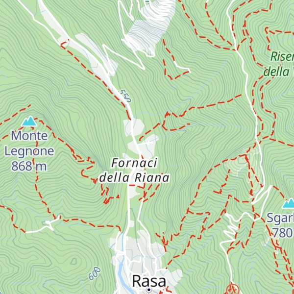 Map of Ristorante Pizzeria "La Motta Rossa"