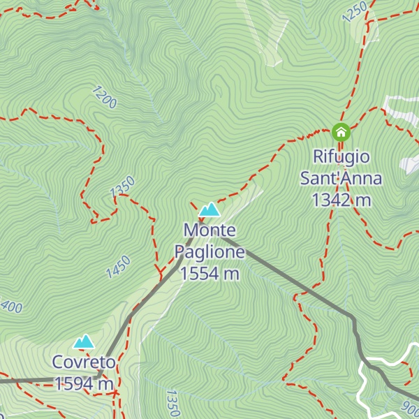 Map of Monte Paglione