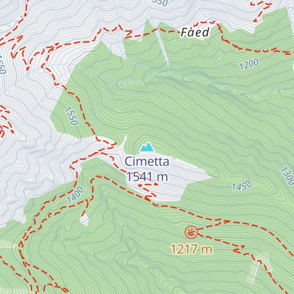 Map of Cimetta