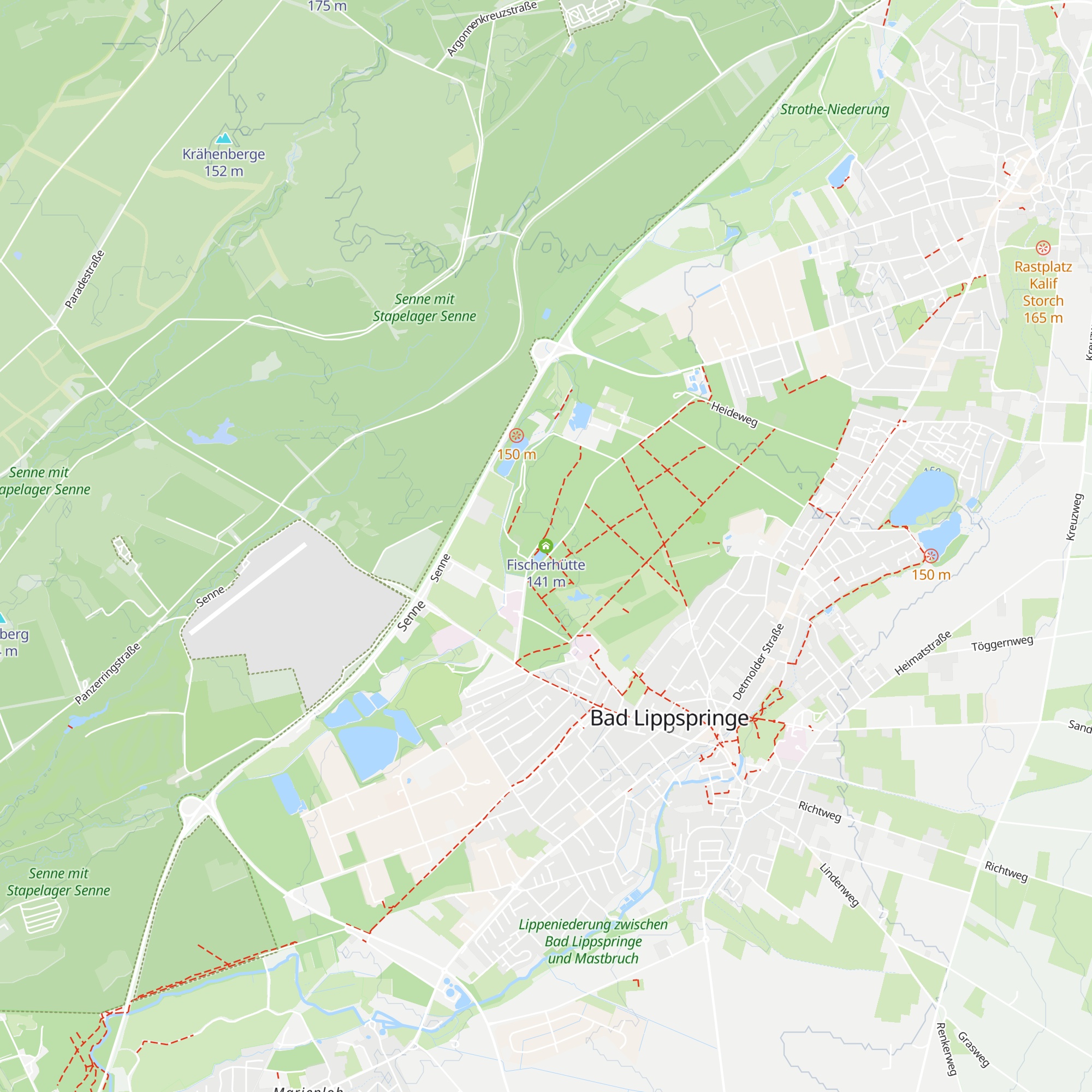 Fischerhütte map