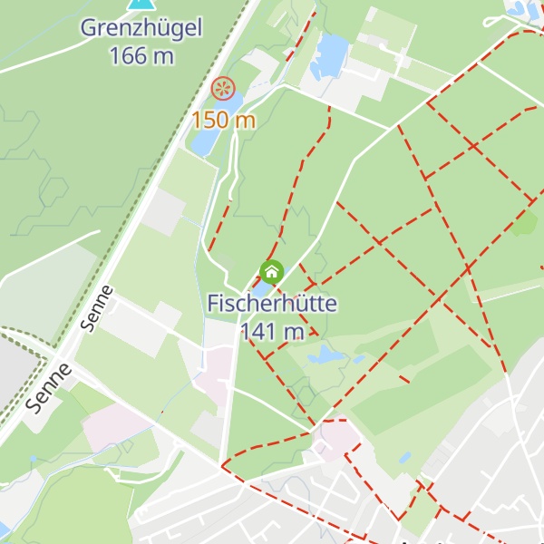 Map of Fischerhütte