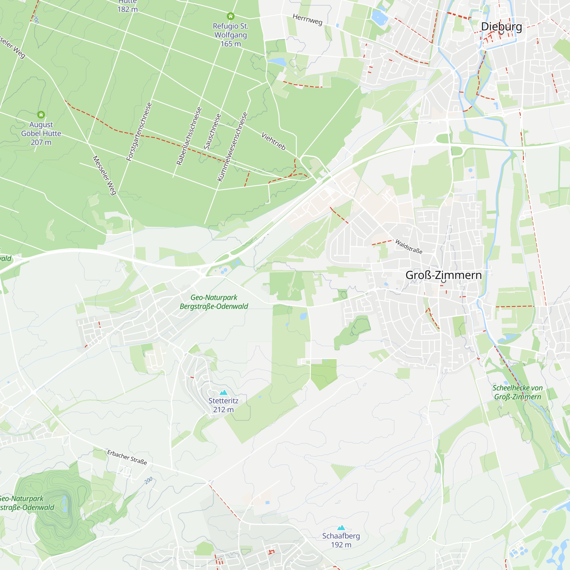 An der Ziegelhütte map