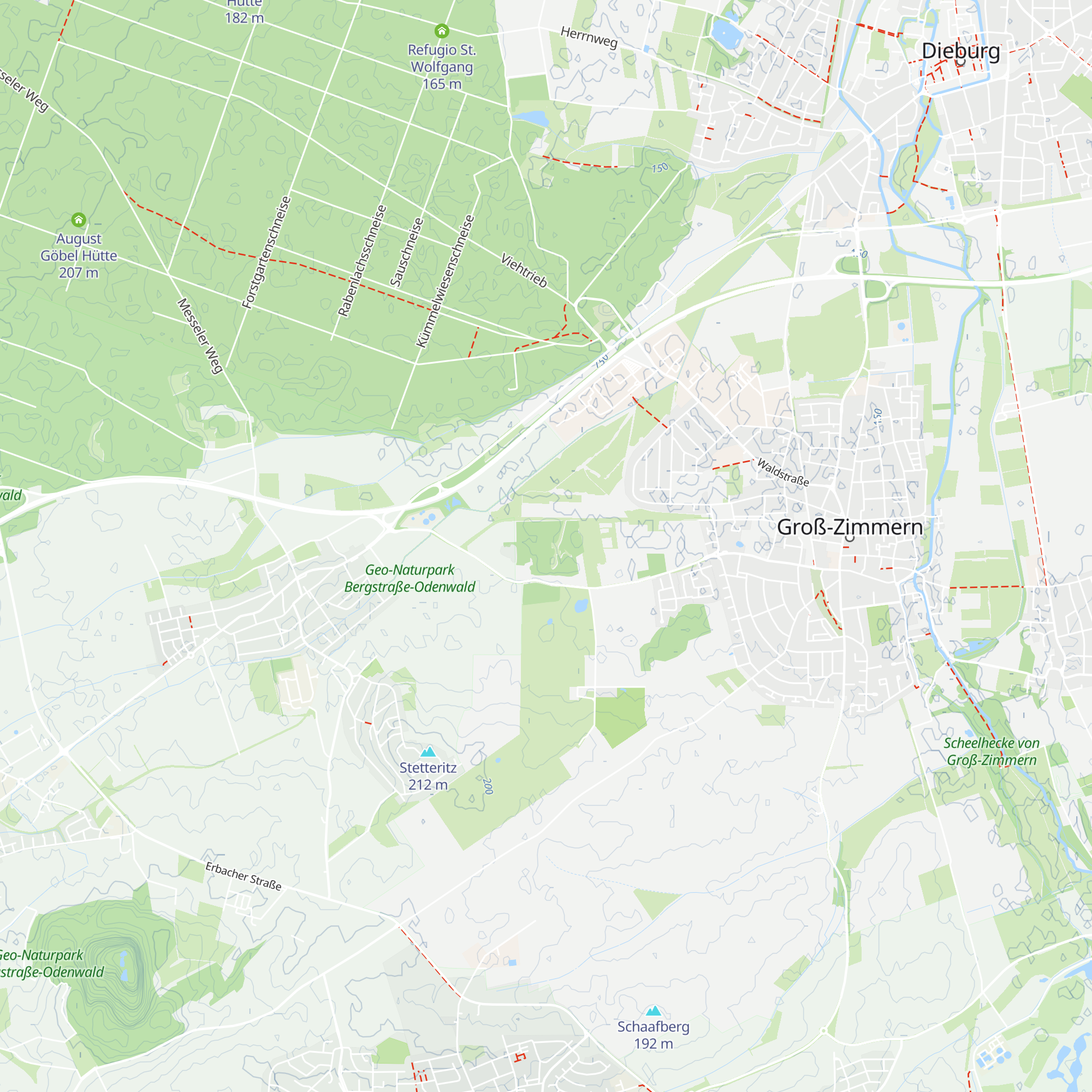 An der Ziegelhütte map