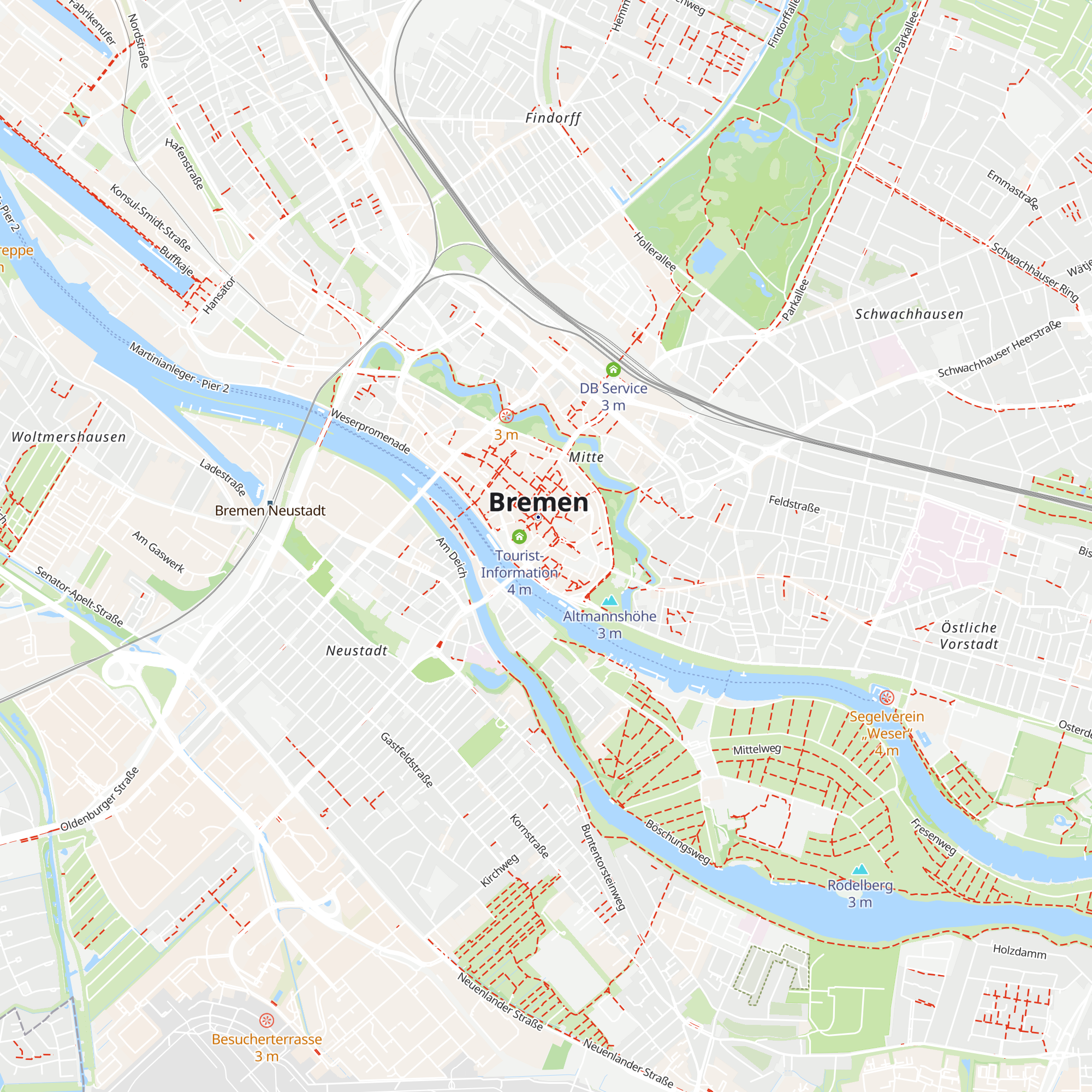 BSAG-Kundencenter Domsheide map