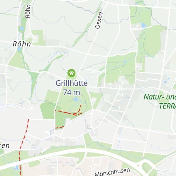 Map of Erler Hütte