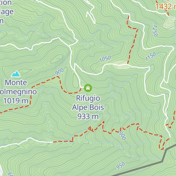 Map of Rifugio Alpe Bois