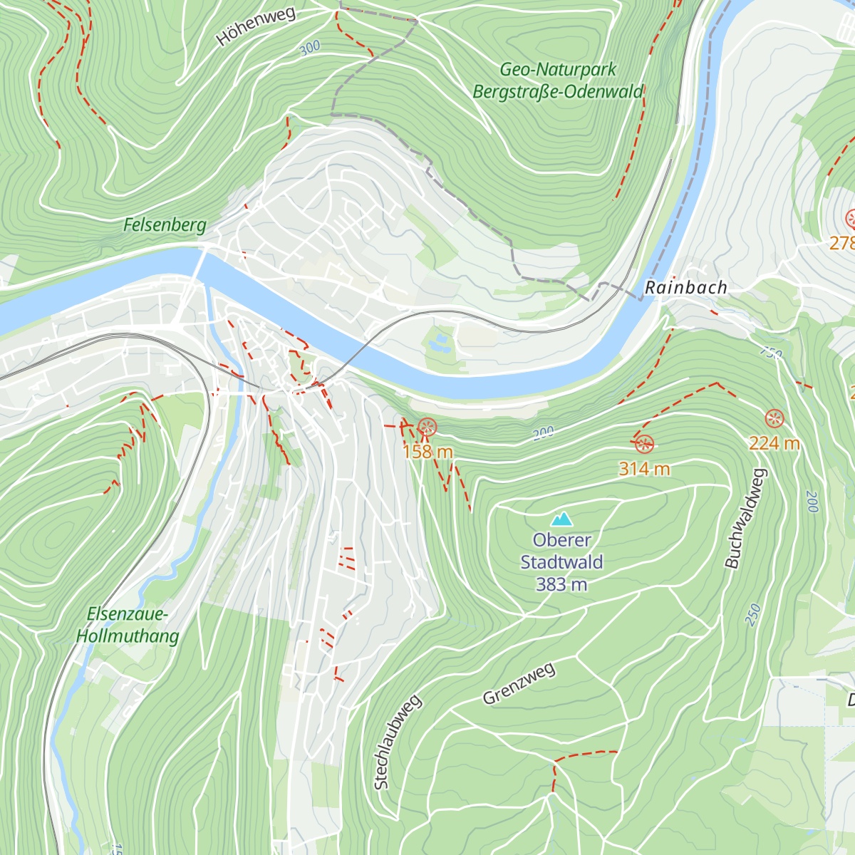 Bockfelsenhütte map
