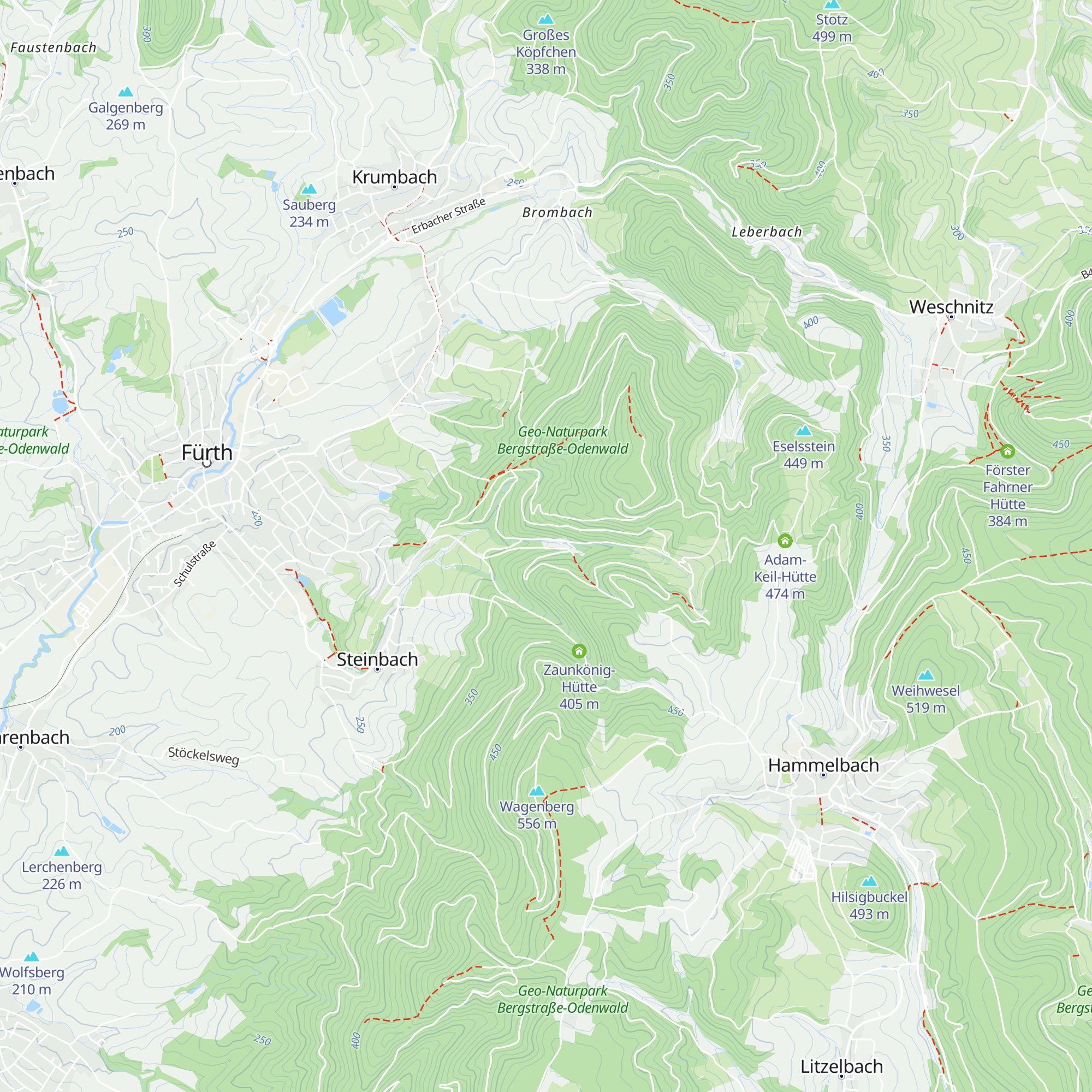 Förster-Enders-Grillhütte map