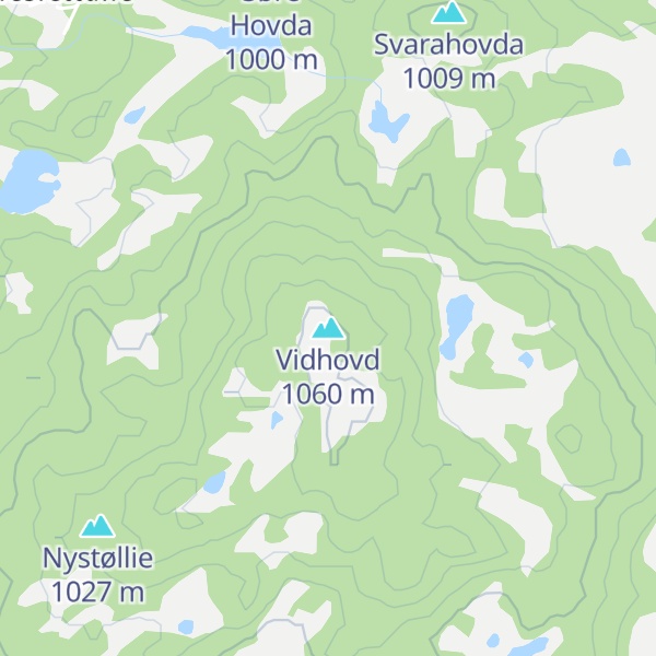 Map of Vidhovd