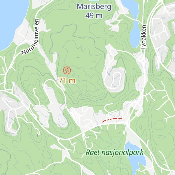 Map of Vardåsen
